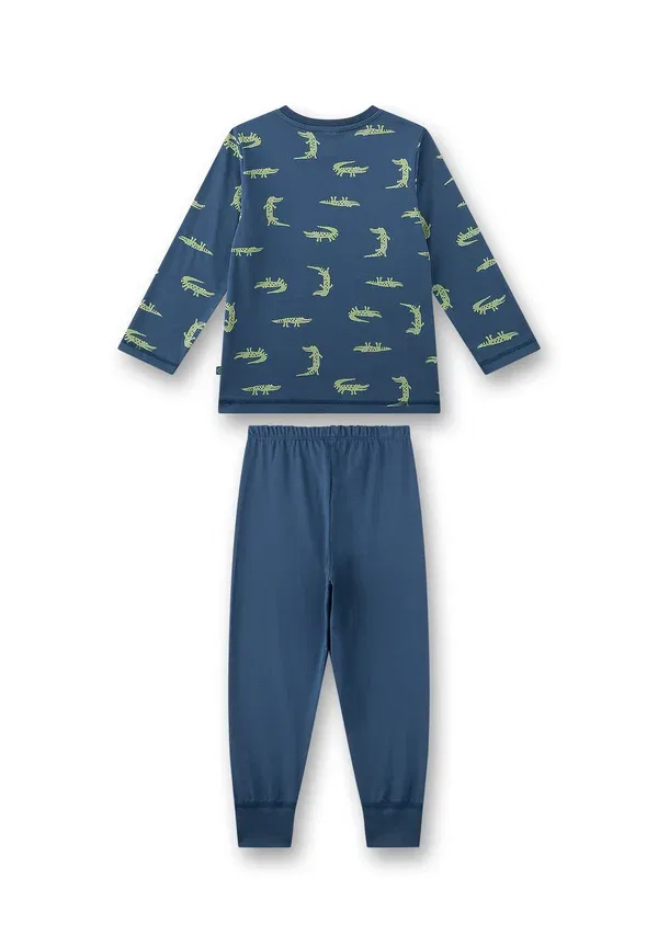 Комплект пижамы с принтом Pyjama Set Sanetta, blau, синий — фото 2