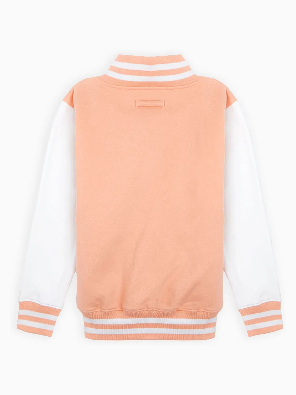 Бейсбольная куртка Dollymix Varsity Jacket, нюд — фото 3