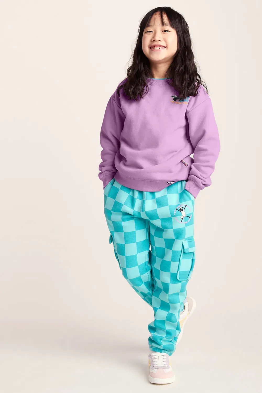 Свитшот с принтом Shaun the Sheep Tog24, Purple — фото 4