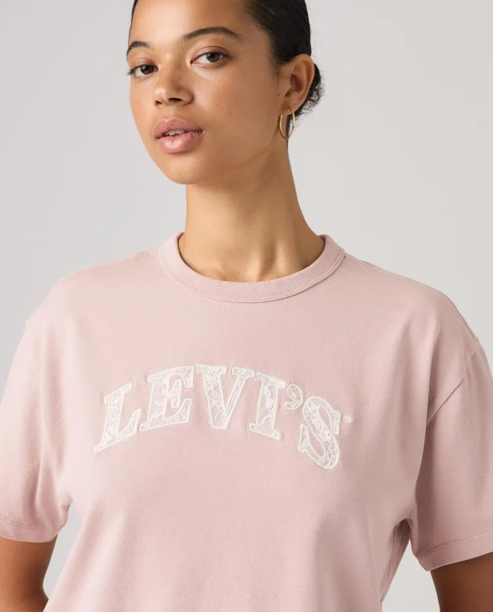 Женская футболка с коротким рукавом, Levi's, Rosa claro — фото 3
