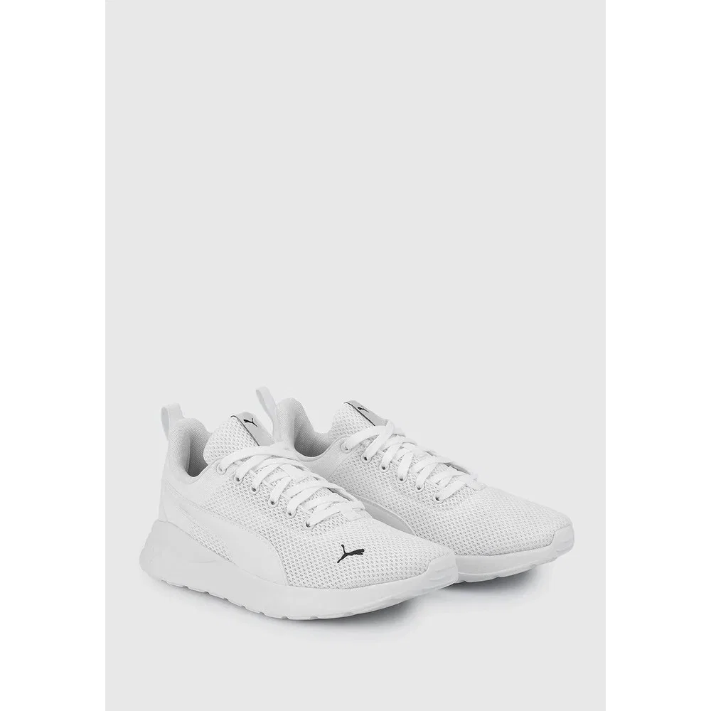 Детские кроссовки Puma Anzarun Lite, белые, легкие, с текстильным верхом