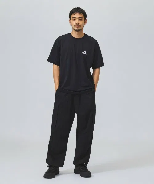 Мужская футболка с графическим принтом EMO COOL HANABI Adidas, Off White — фото 4