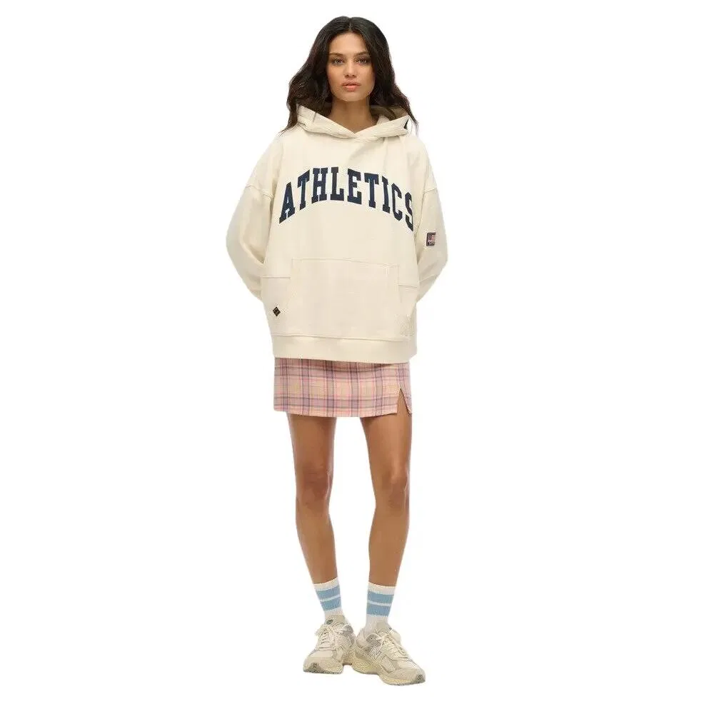 Женское худи Athletic Essentials Superdry, Weiß — фото 3