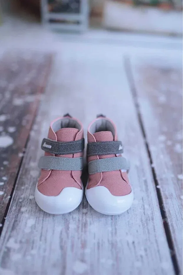 Детские туфли для девочек ортопедические Macco Shoes, Powder — фото 3