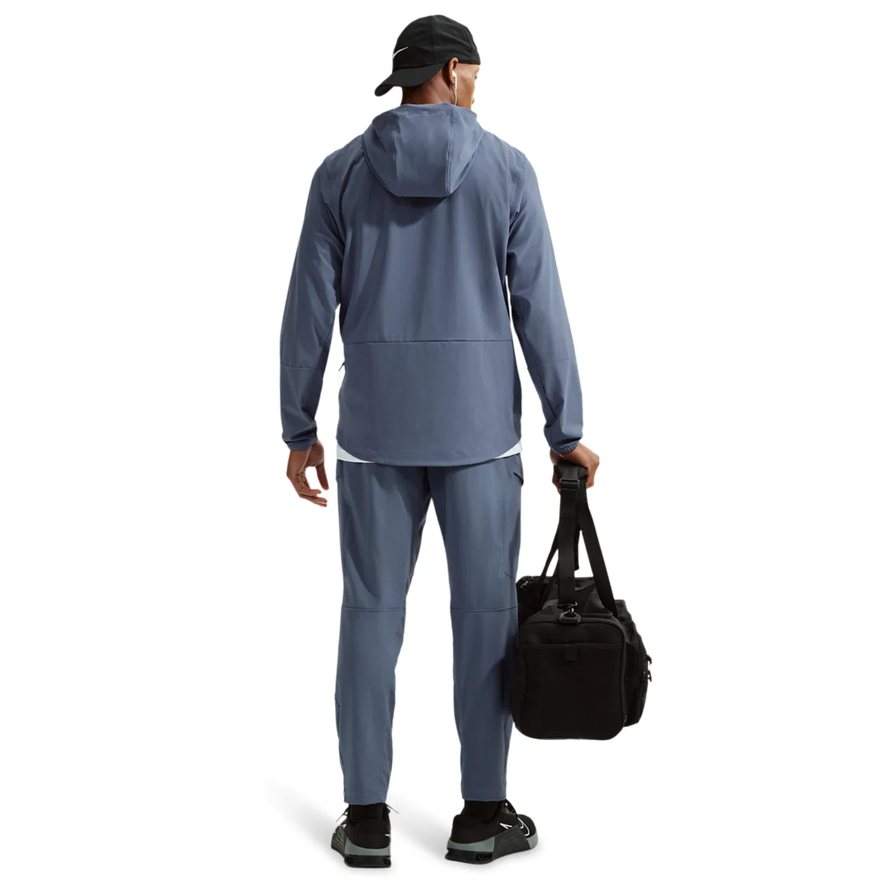 Мужские карго-брюки Dri-FIT Unlimited Alt Nike, цвет Black/Diffused Blue/Diffused Blue — фото 4