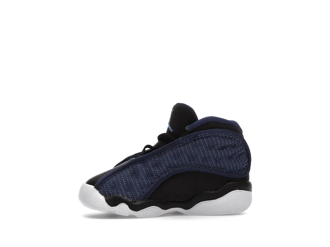 Детские кроссовки с высоким верхом Jordan 13 Retro Jordan, Navy/Black/White/University Blue — фото 3