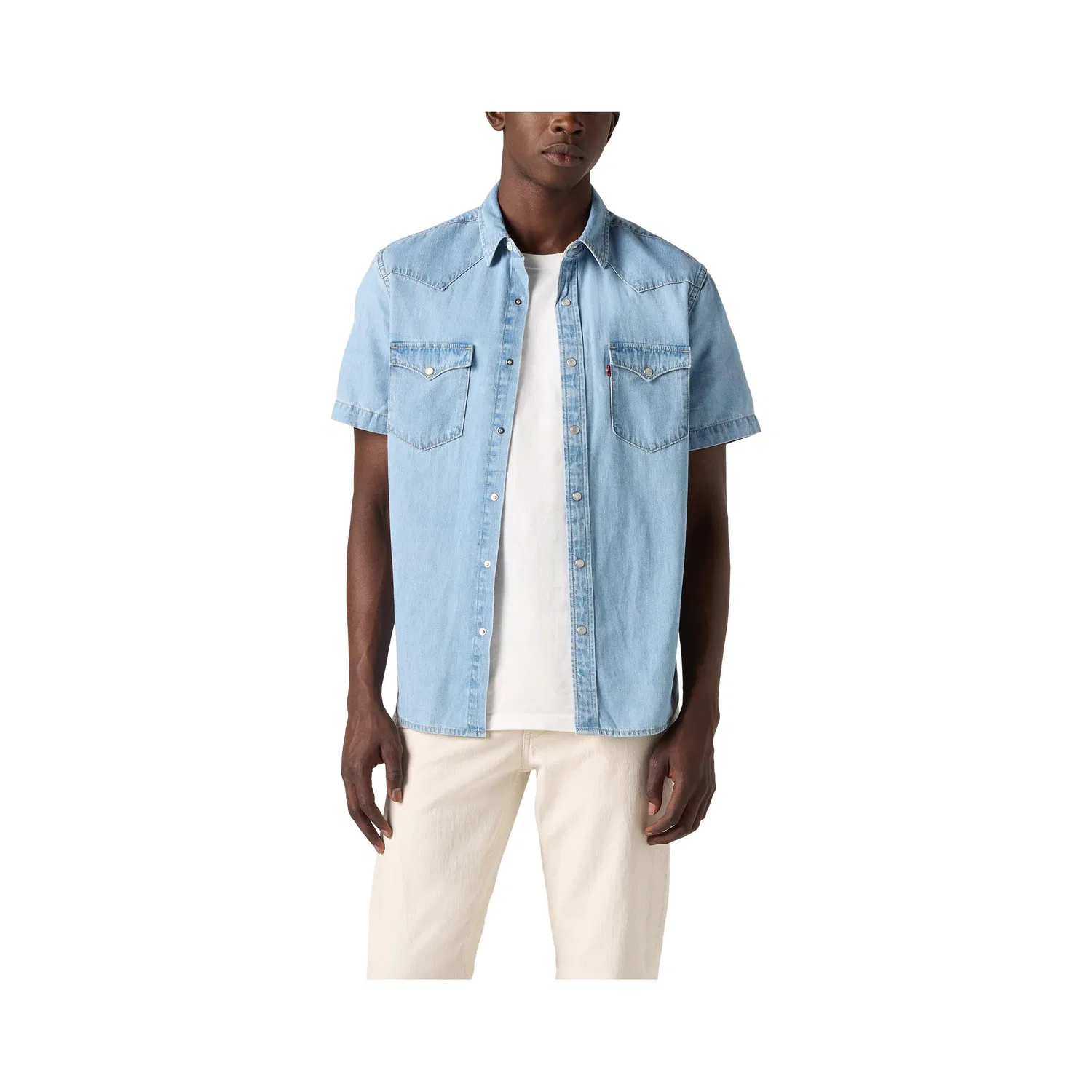 Мужская рубашка с длинным рукавом Classic Western Levi's, Franklin Stone Wash