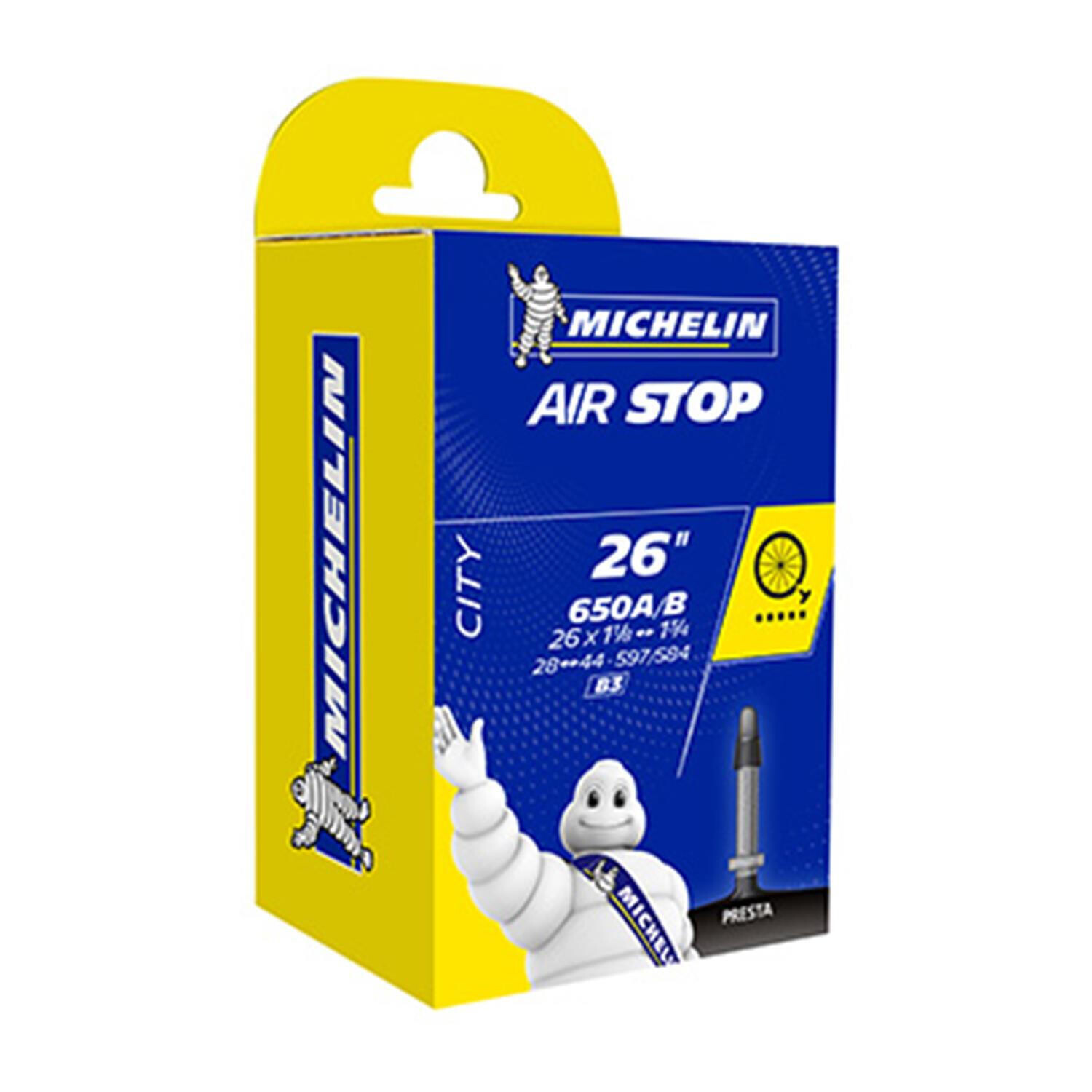 

Шланг Airstop B3 650 MICHELIN, черный / желтый / синий