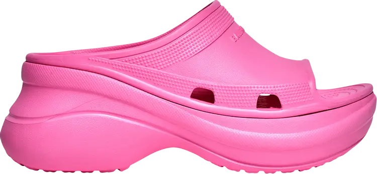 Сандалии Crocs x Balenciaga Wmns Pool Slide Sandal Pink, розовый