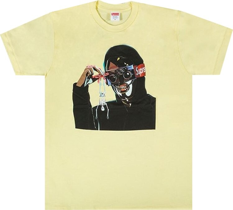 

Футболка Supreme Creeper Tee 'Pale Yellow', желтый