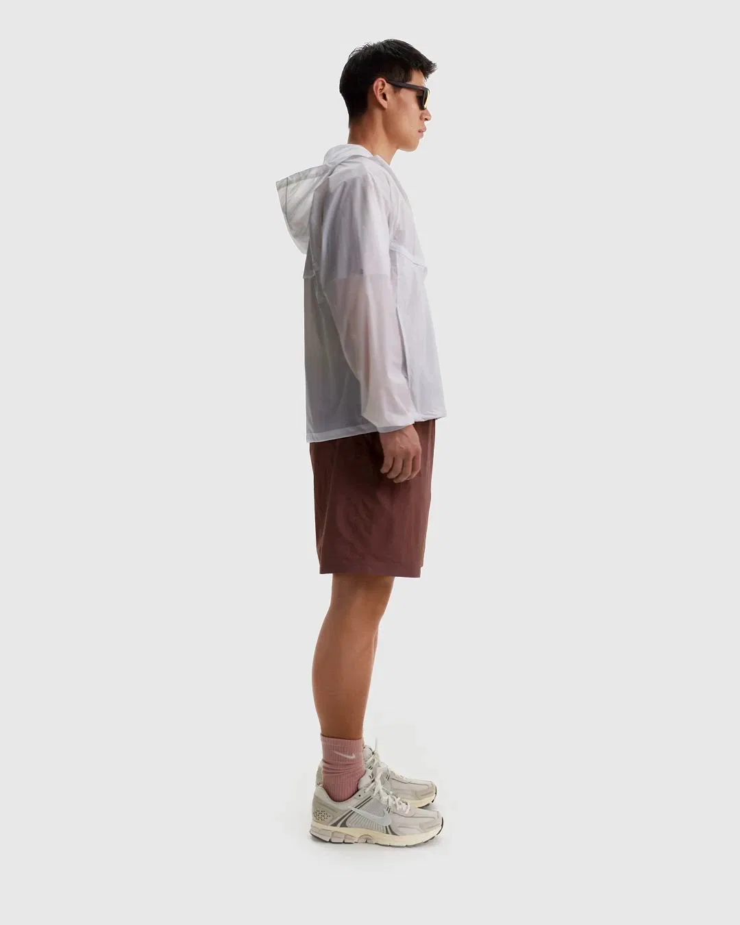 Мужская куртка с принтом Windrunner NIKE, White — фото 2