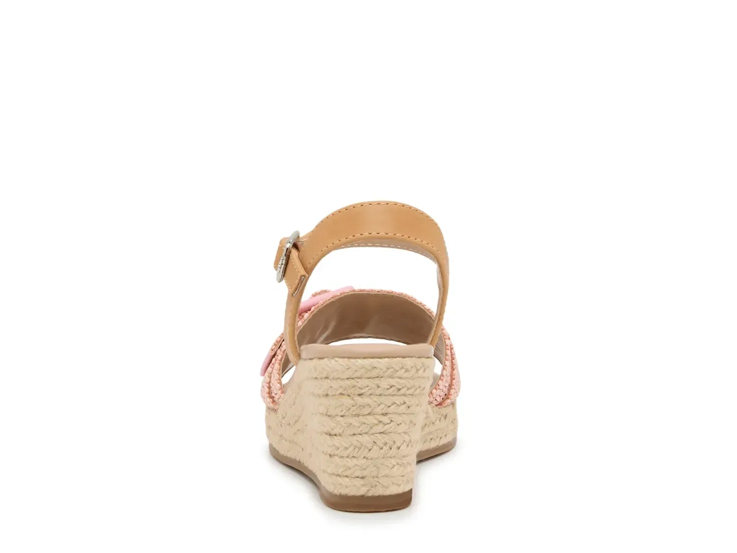 Сандалии-эспадрильи на танкетке Lucia, коричневый/розовый, Sam Edelman — фото 4