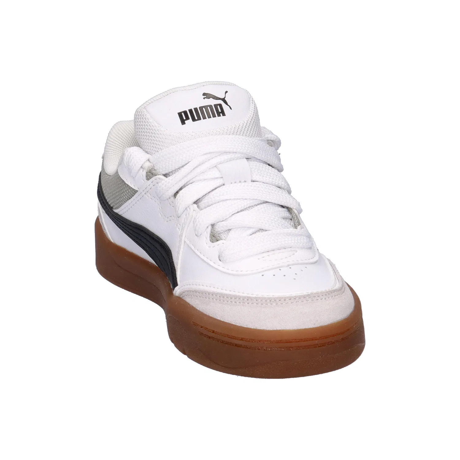Детские кроссовки с высоким верхом Park Lifestyle SK8 PS Puma, Weiss Grau — фото 2