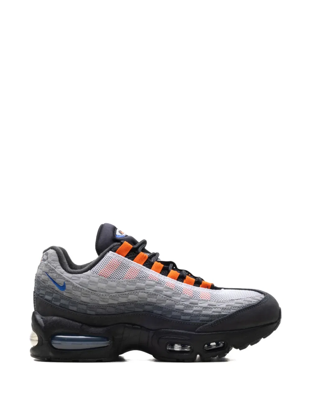 Кроссовки X kith x air max 95 с логотипом Nike Kids, серый