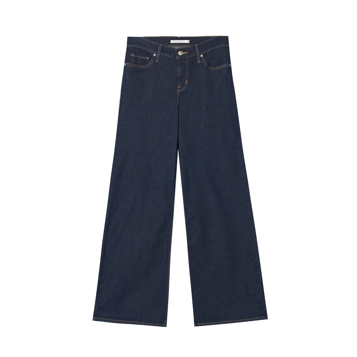 Женские джинсы с широкими штанинами Wide Leg, Levis, Dark Blue