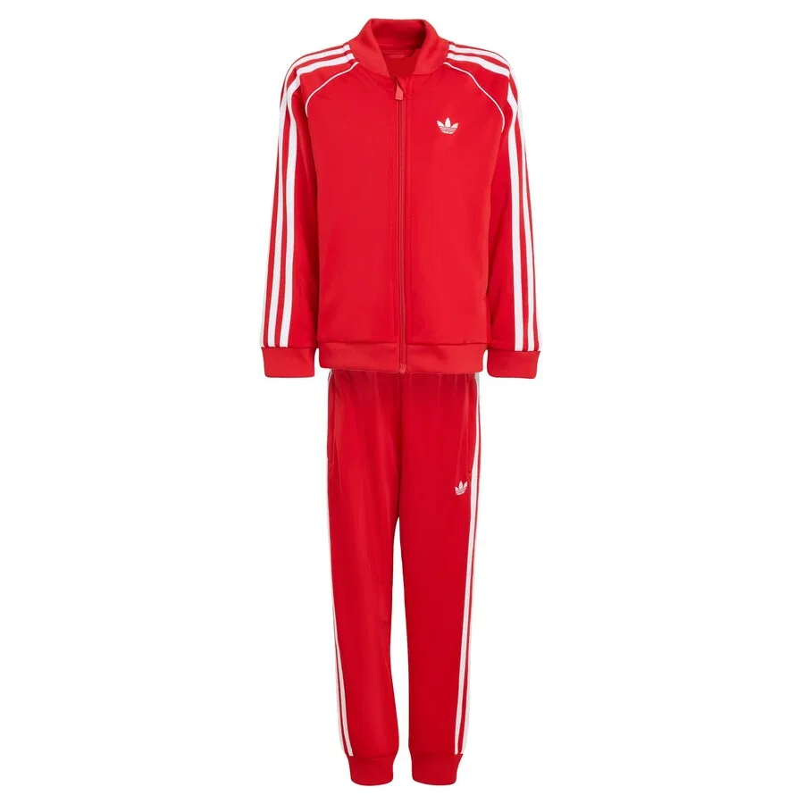 Спортивный костюм ADIDAS ORIGINALS 'SST' красного цвета