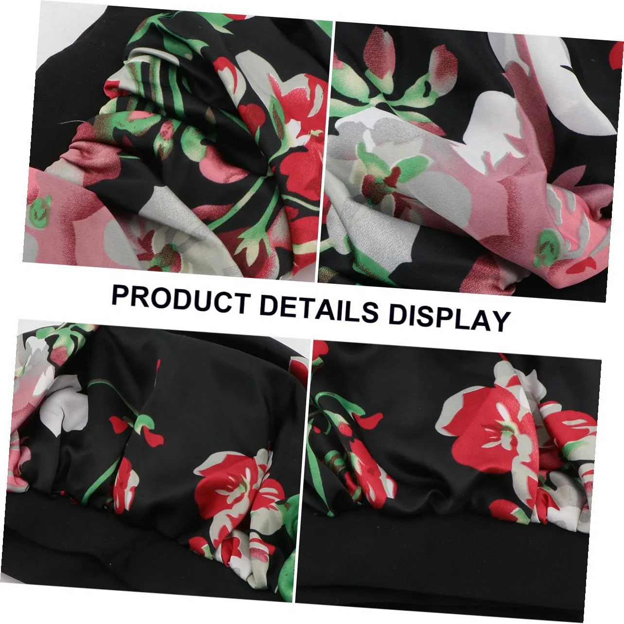 Шапочка для душа Satin с резинкой, FRCOLOR, Черный — фото 2