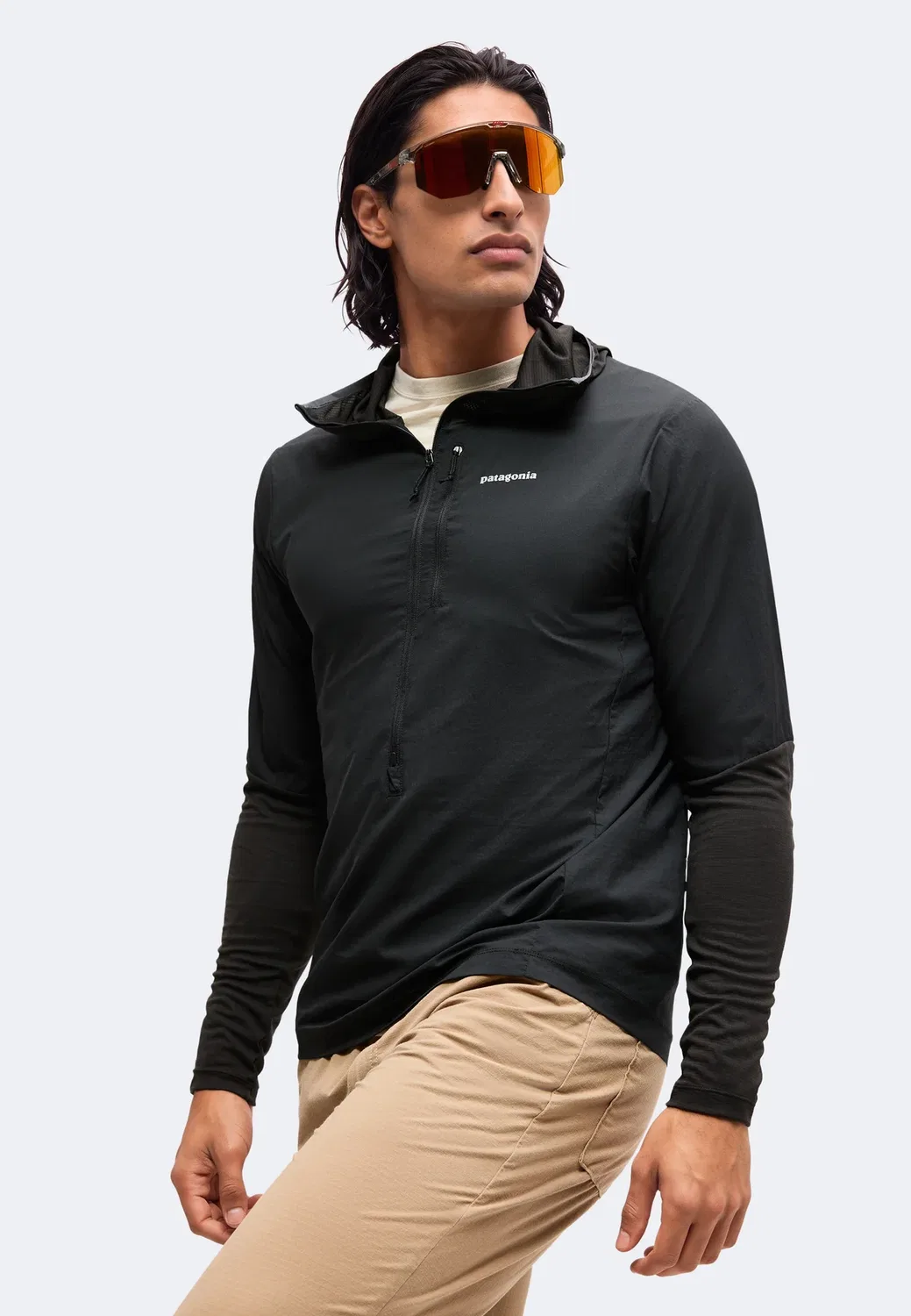 Ветровка Airshed Pro Patagonia, Black — фото 4