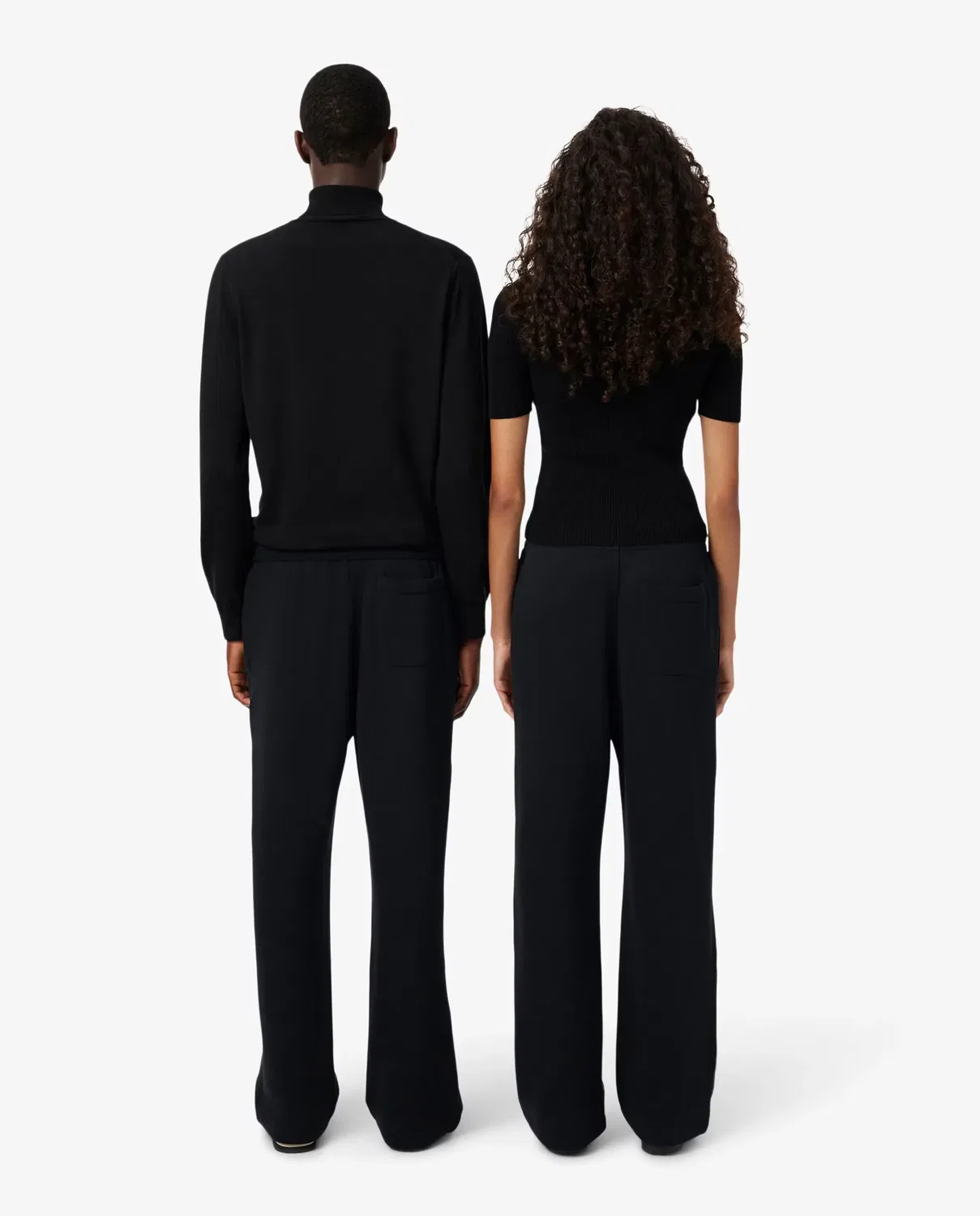 Спортивные штаны Lacoste свободного кроя из футера, мужские, Negro — фото 2