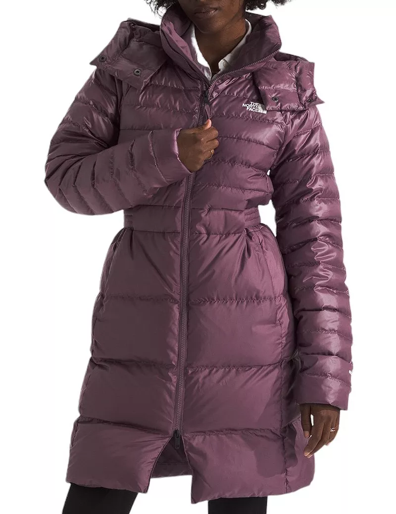 

Женская рубиновая парка The North Face, цвет Midnight Mauve