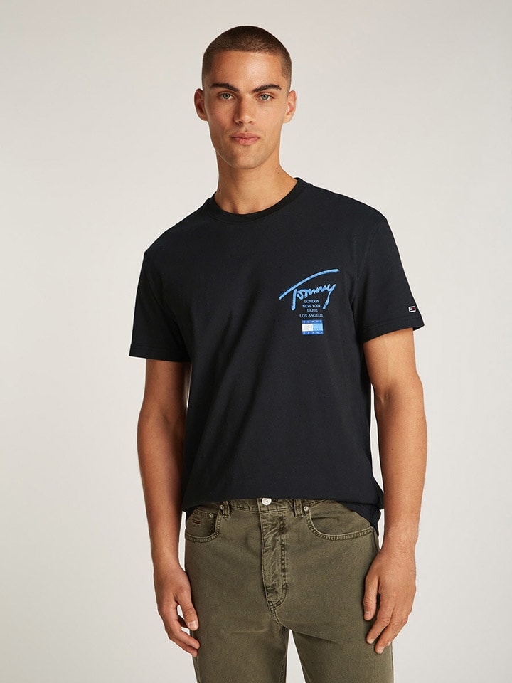 

Футболка TOMMY JEANS, черный