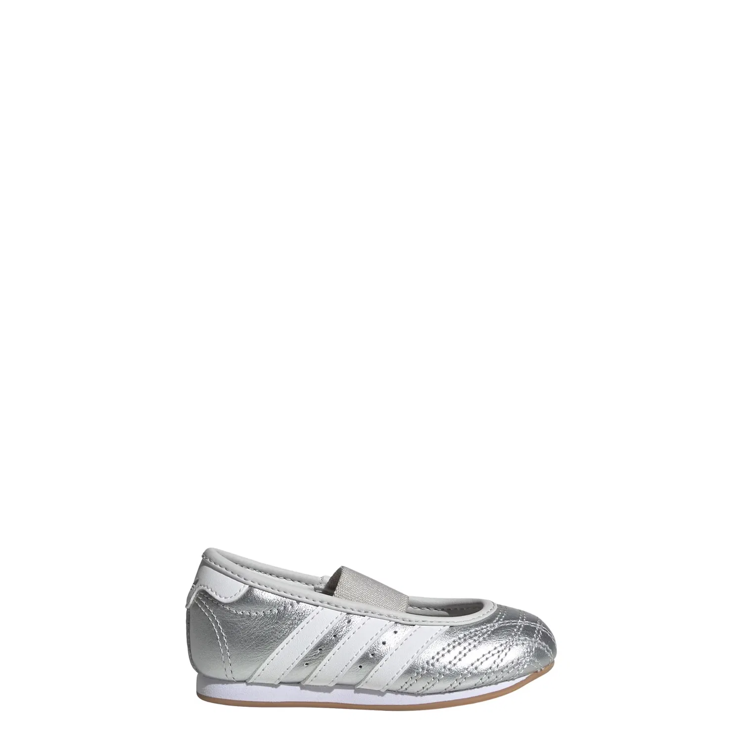 Кроссовки Adidas Originals Taekwondo серебристого цвета — фото 2