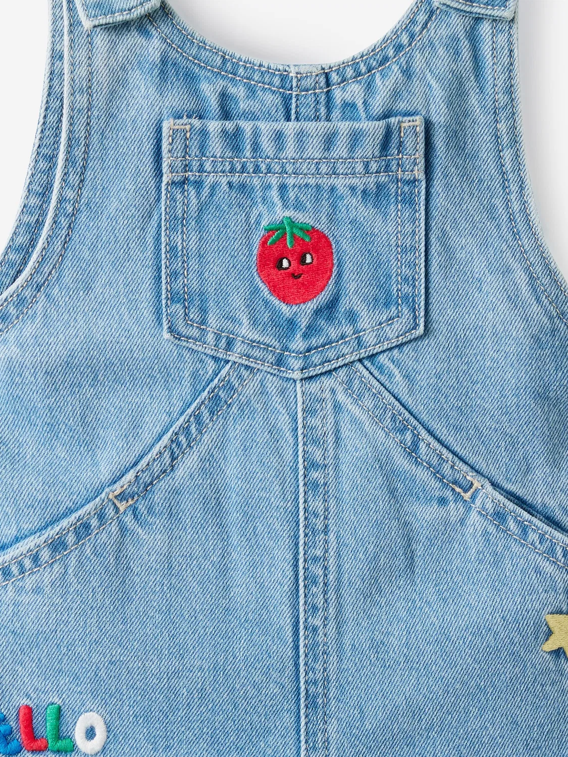 Комбинезон джинсовый Cotton On Aspen, Denim Blue — фото 3