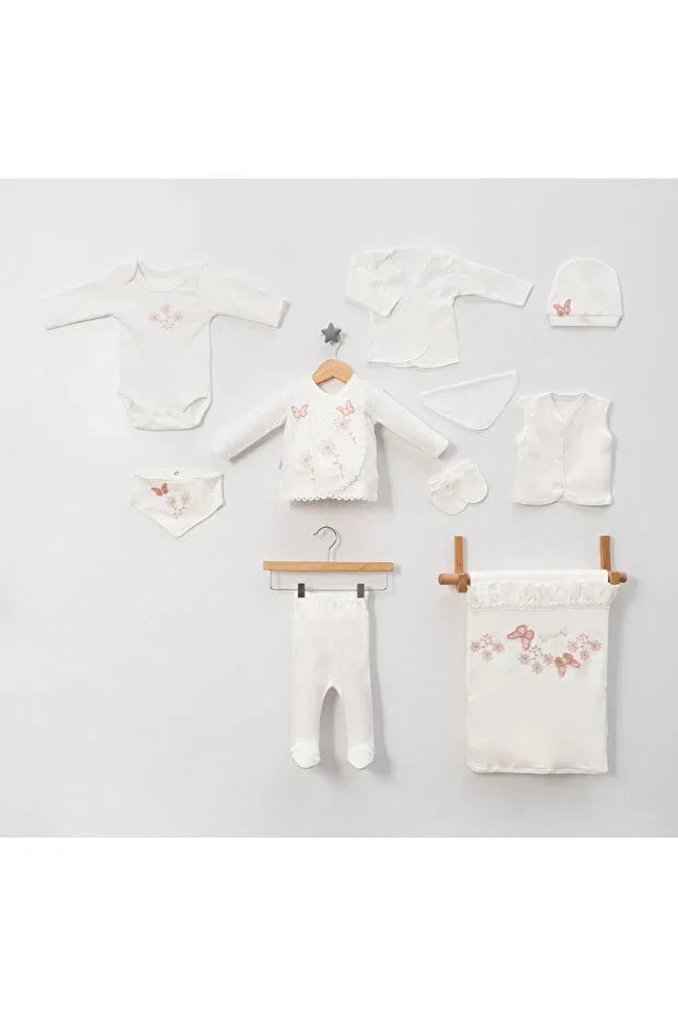 Детский комплект одежды для новорожденных хлопковый Neu Kids, Powder — фото 2