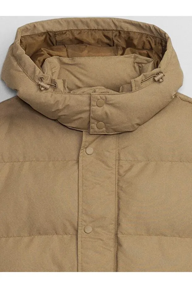 Мужское пальто-пуховик с водоотталкивающим покрытием Coldcontrol Max Gap, Beige-001 — фото 3