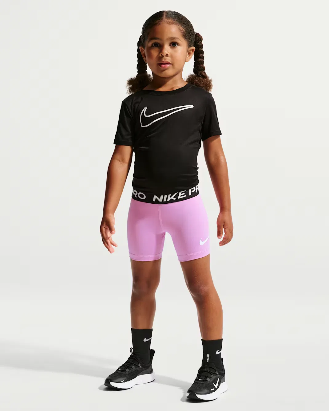 Детские шорты Dri-FIT Nike Pro, Purple