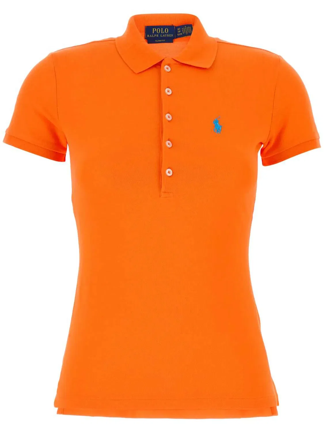 Поло-рубашка из растянутого пике Polo Ralph Lauren, оранжевый