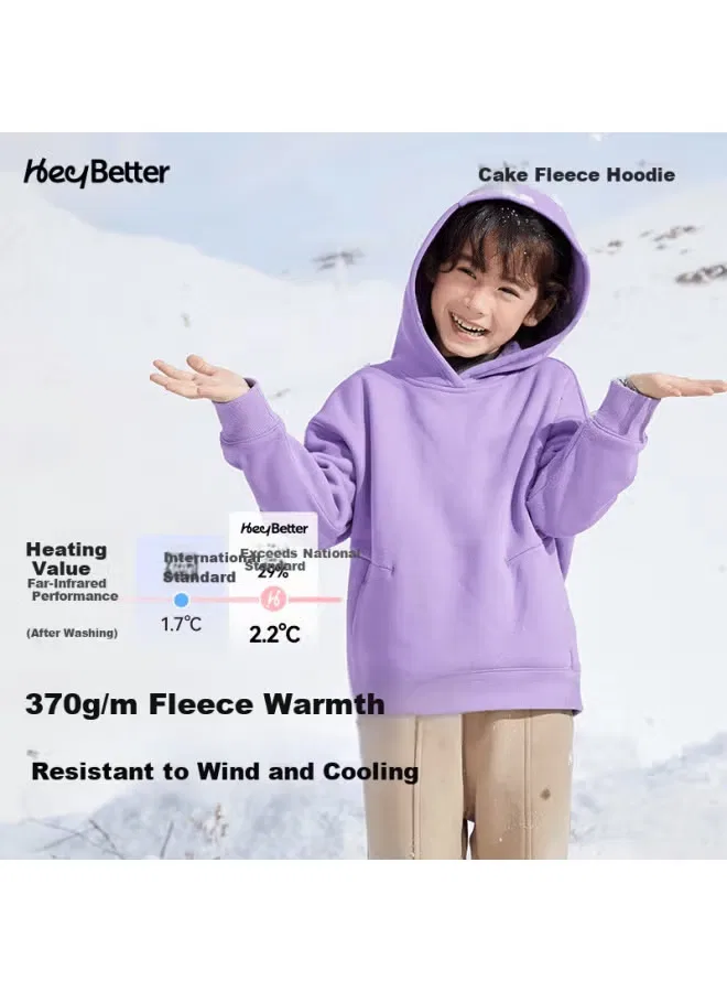 Толстовка с капюшоном утепленный детский Heybetter, серый