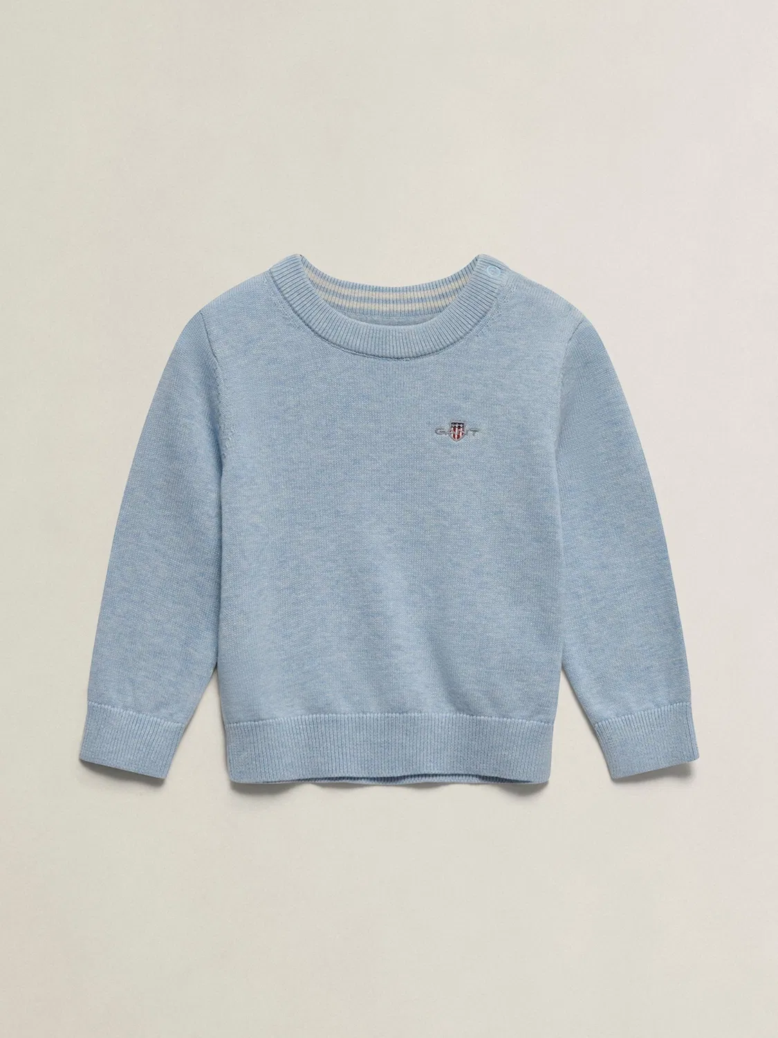 Свитер с круглым вырезом Gant Blue
