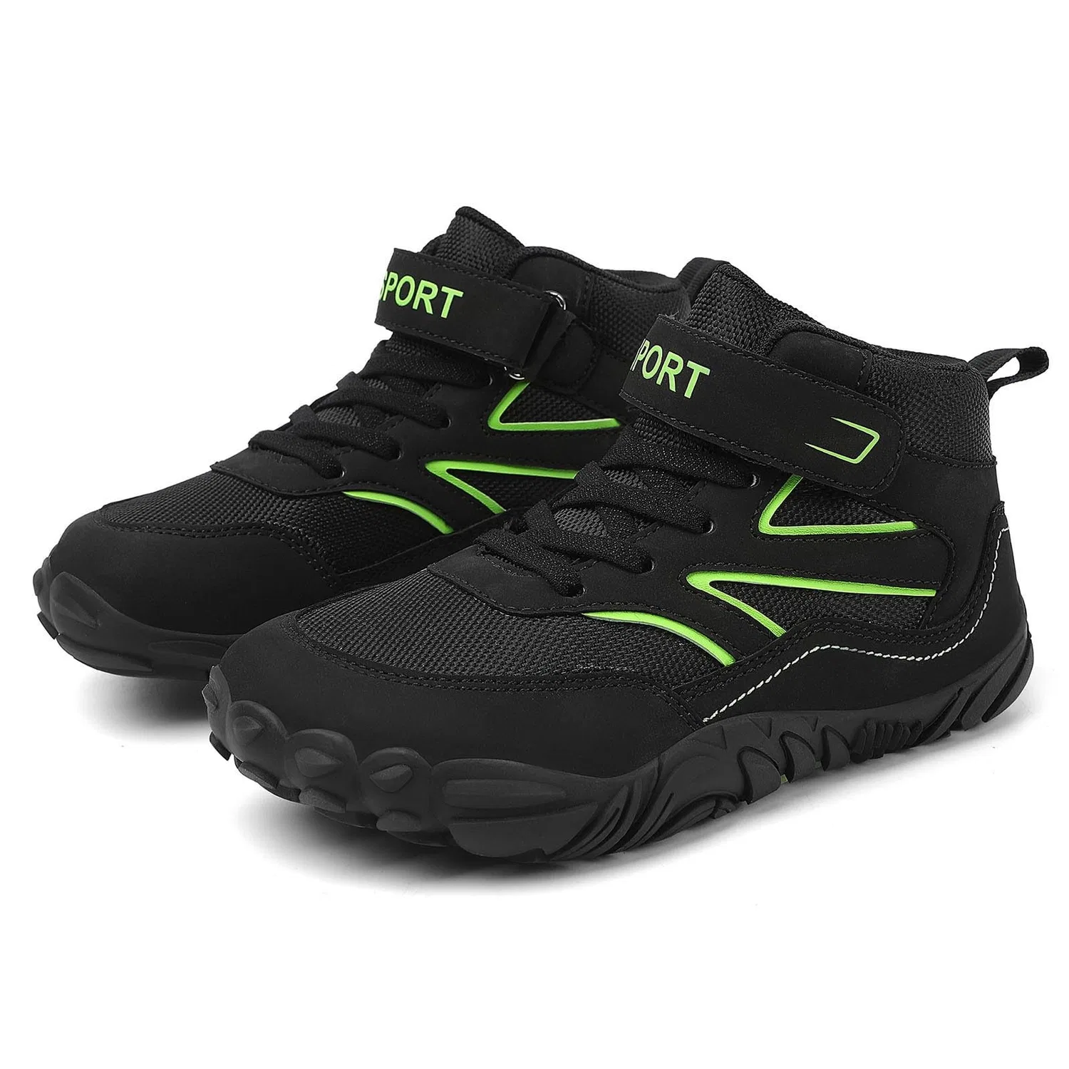 Детские водные тапочки с закрытым носком Barefoot Shoes, Noir — фото 4