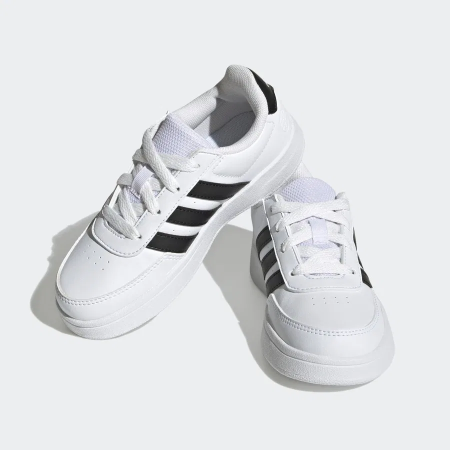 Кроссовки с шнуровкой Sportswear HP8956 Breaknet Lifestyle Court Lace Shoes adidas, Бело-черный — фото 4