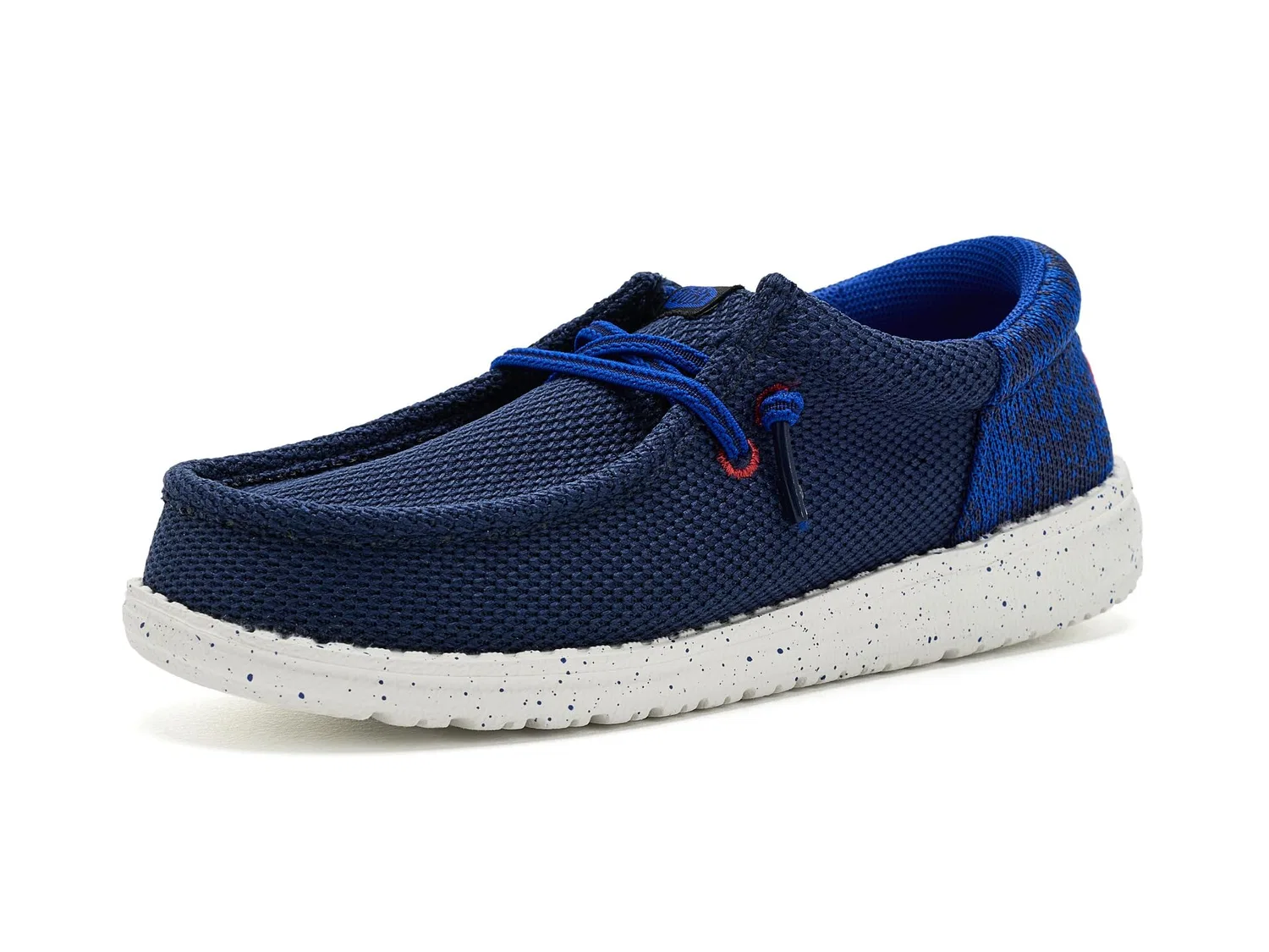 Кроссовки Wally Funk Gradient Mesh (для маленьких и больших детей) Hey Dude Kids, Navy/Multi — фото 2