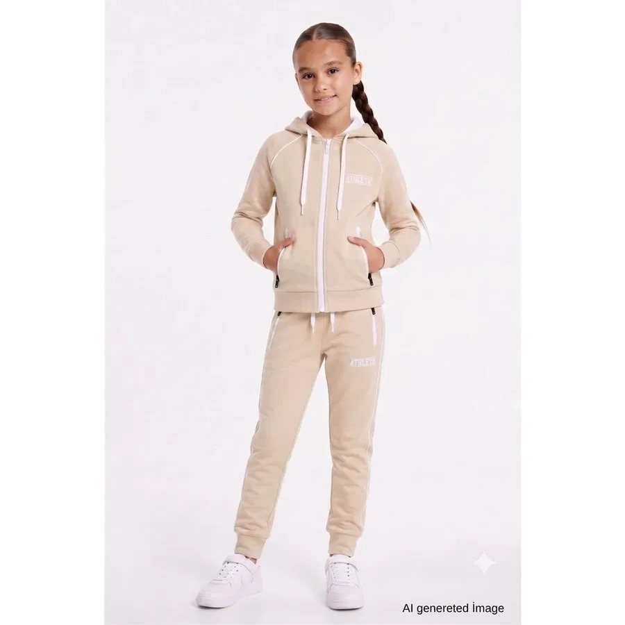 Спортивный костюм с капюшоном Athletic Pina Kids, Черный — фото 2
