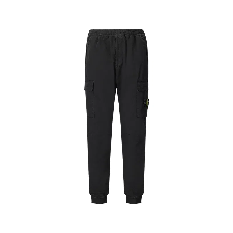 Мужские брюки повседневные зауженные Black STONE ISLAND