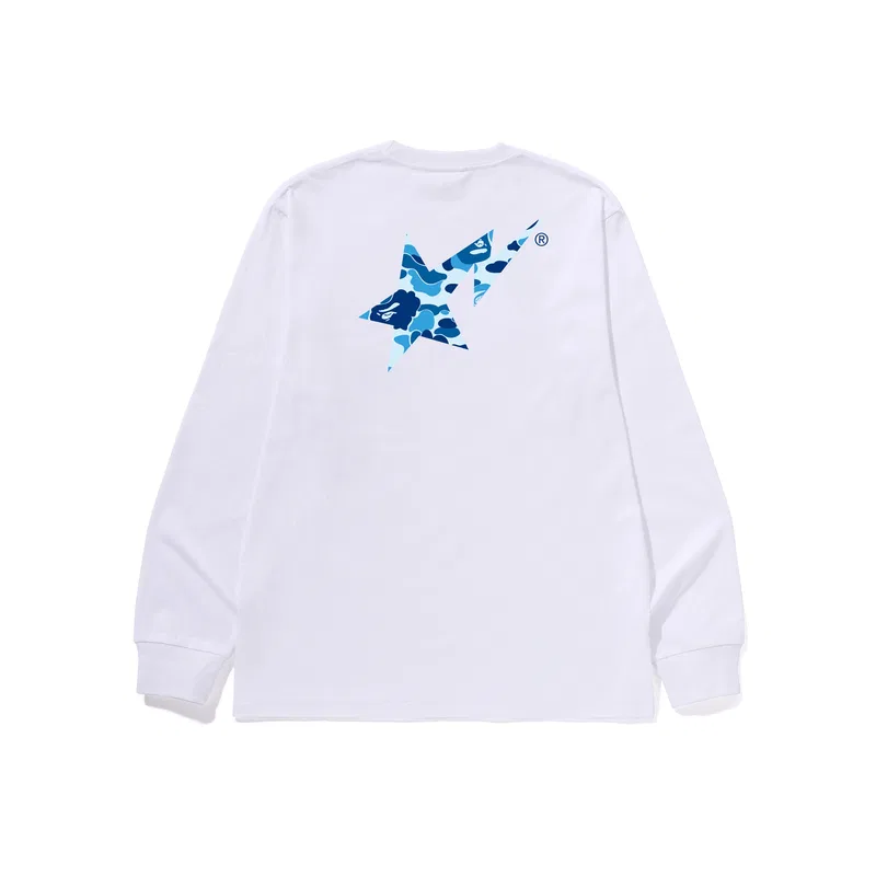 Детская футболка с камуфляжным принтом ABC Camo A BATHING APE, Black Green — фото 4