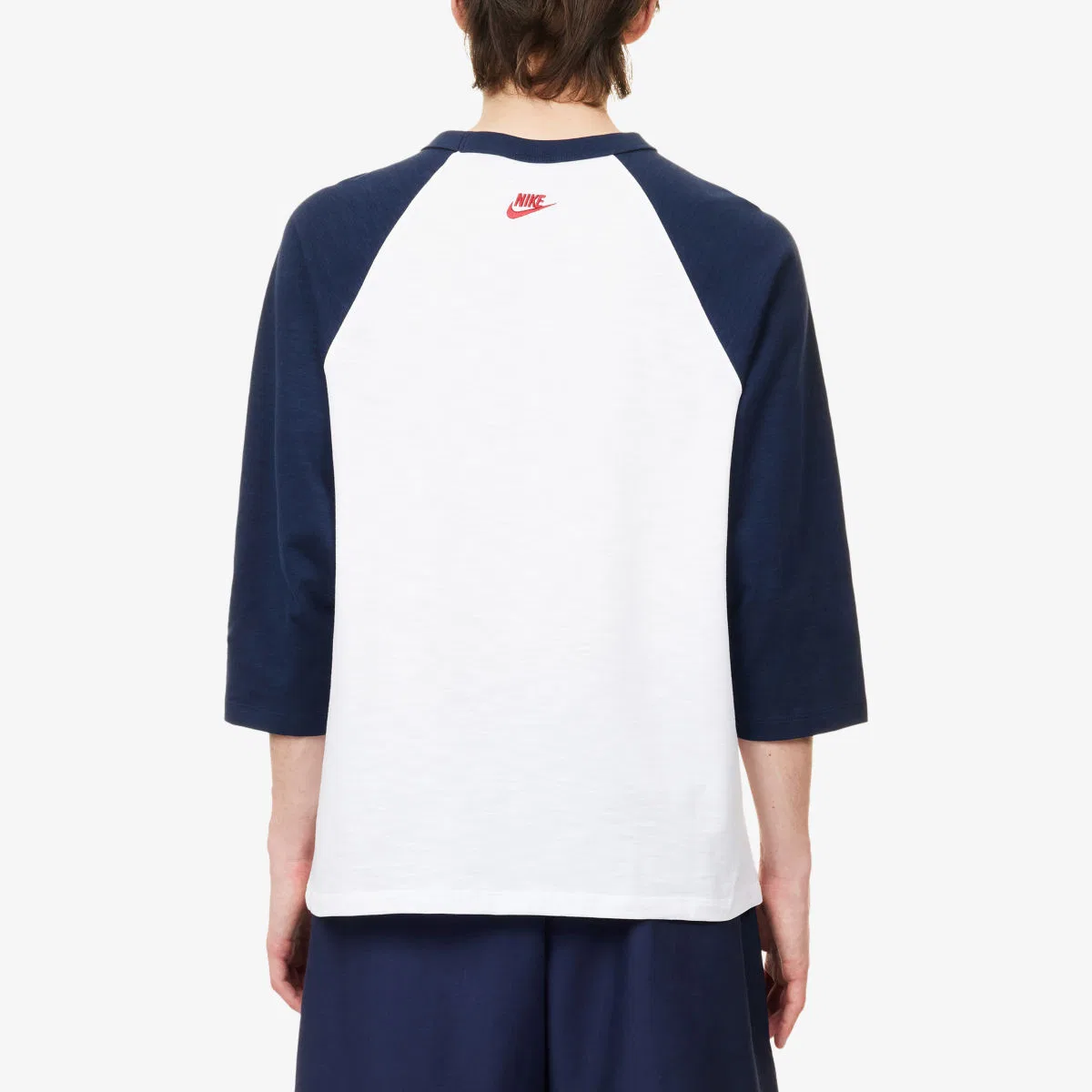 Хлопковая футболка с логотипом клуба Nike, белый — фото 4
