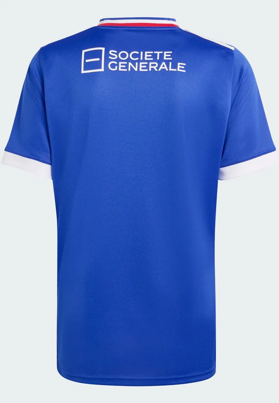 Футболка ADIDAS PERFORMANCE "France Rugby Home Replica" синего цвета — фото 3