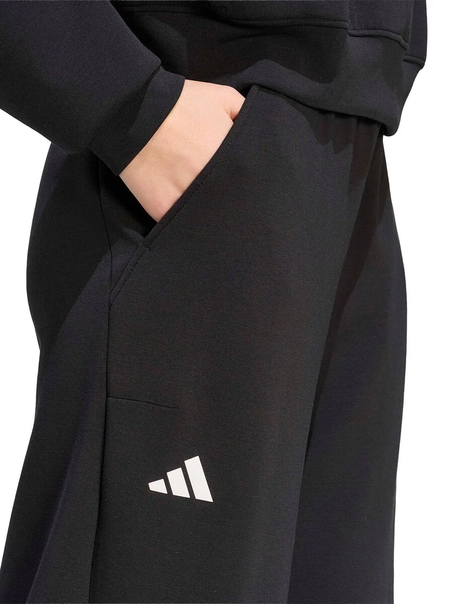 Спортивные брюки ADIDAS PERFORMANCE свободного кроя 'COVER UP' черного цвета — фото 2