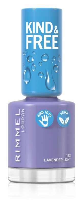 

Лак для ногтей Rimmel Kind & Free, оттенок 153 Lavender Light 8 мл