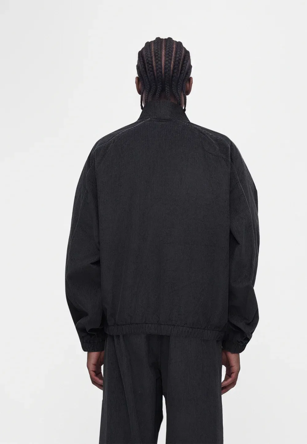Куртка с застежкой-молнией до середины груди - летняя куртка Jordan, Black/Smoke Grey/White — фото 3