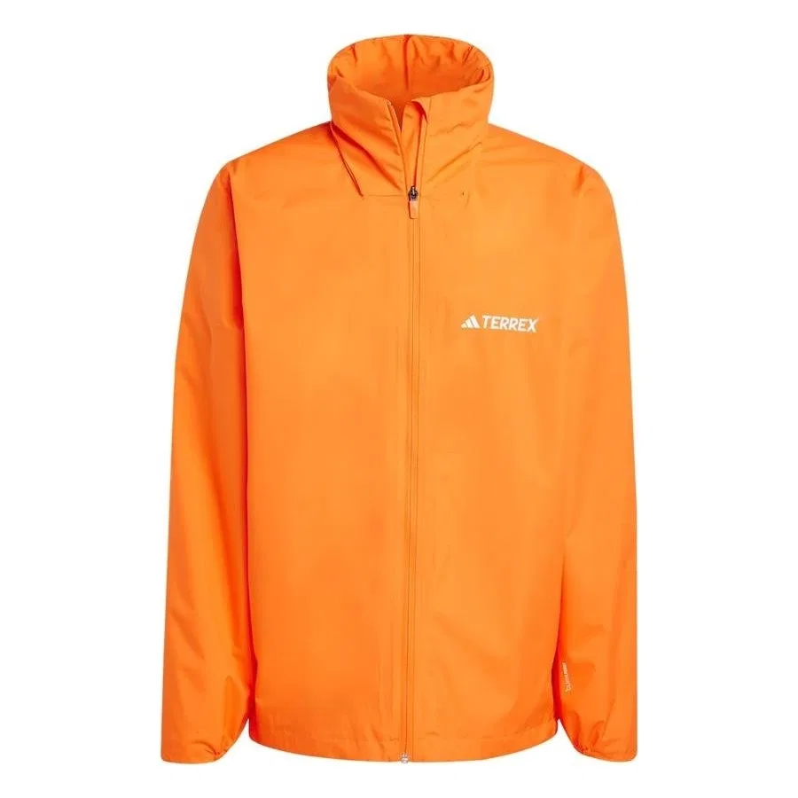 Мужская куртка с капюшоном adidas MT Ess 2L R Jkt JM8696, Оранжевый — фото 2