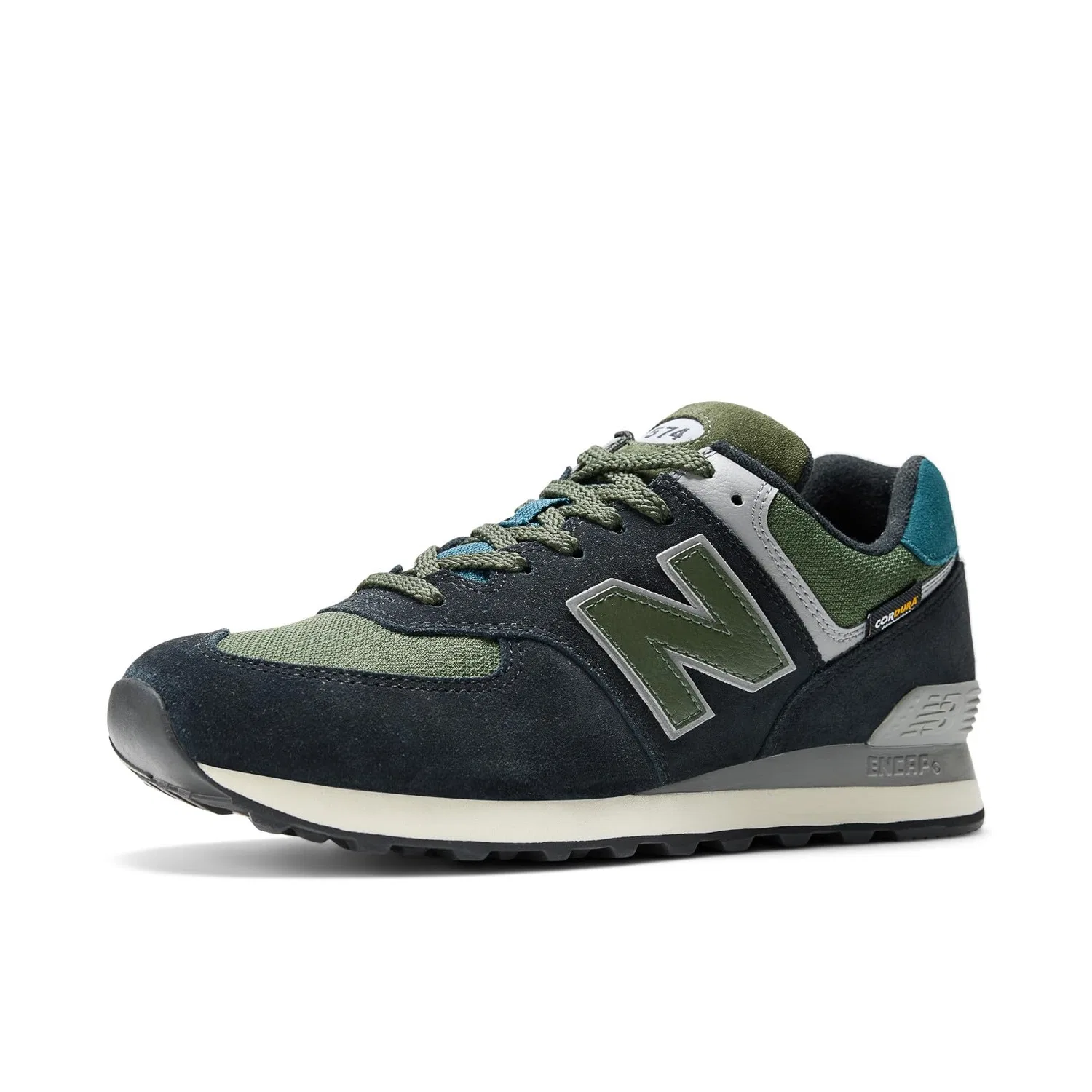 Детские кроссовки для мальчиков с принтом 574 New Balance, Black Grey