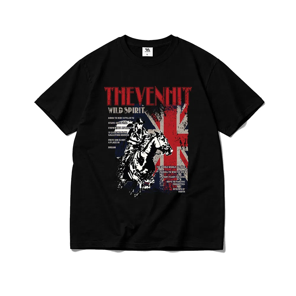 Детская футболка с принтом Cowgirl Cool The VENHIT VENHIT, Black