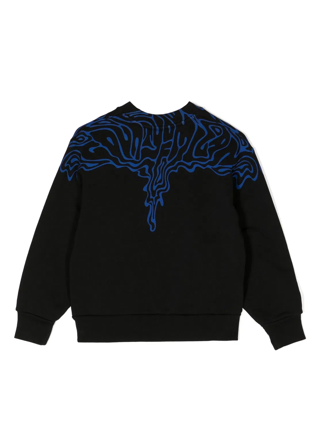 Marcelo Burlon County of Milan Свитшот Fluid Wings черный — фото 2