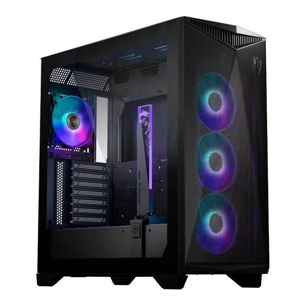 

Корпус MSI MPG GUNGNIR 300R AIRFLOW, Mid Tower, чёрный