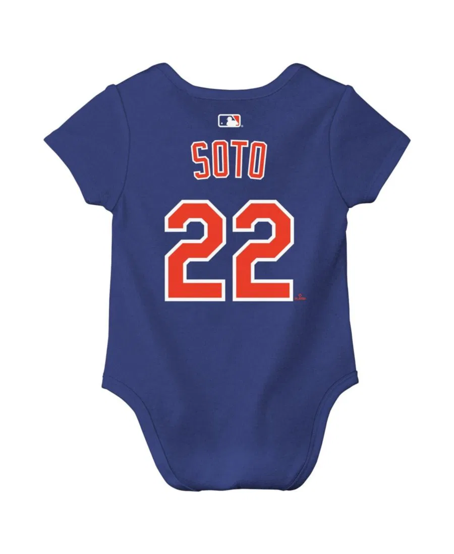 Боди с принтом Juan Soto New York Mets Nike, Royal — фото 2